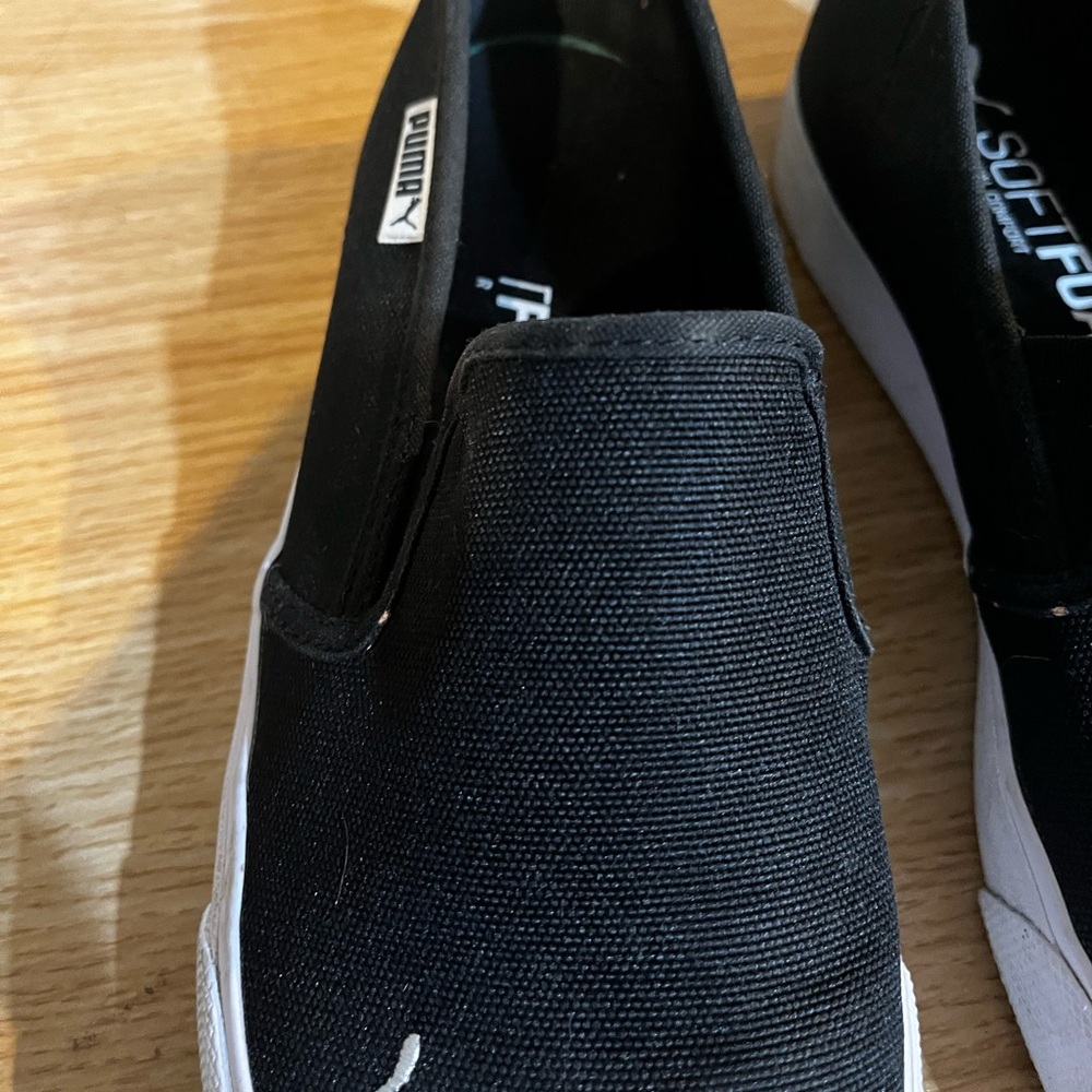 Puma Men's Black Slip-On Sneakers - Picture 6 of 6